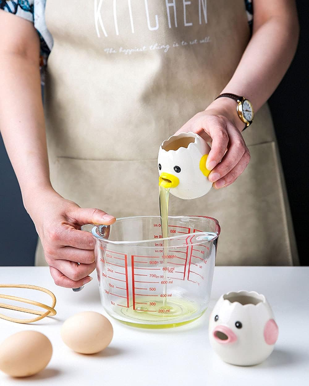 Luococo Cute Egg Separator