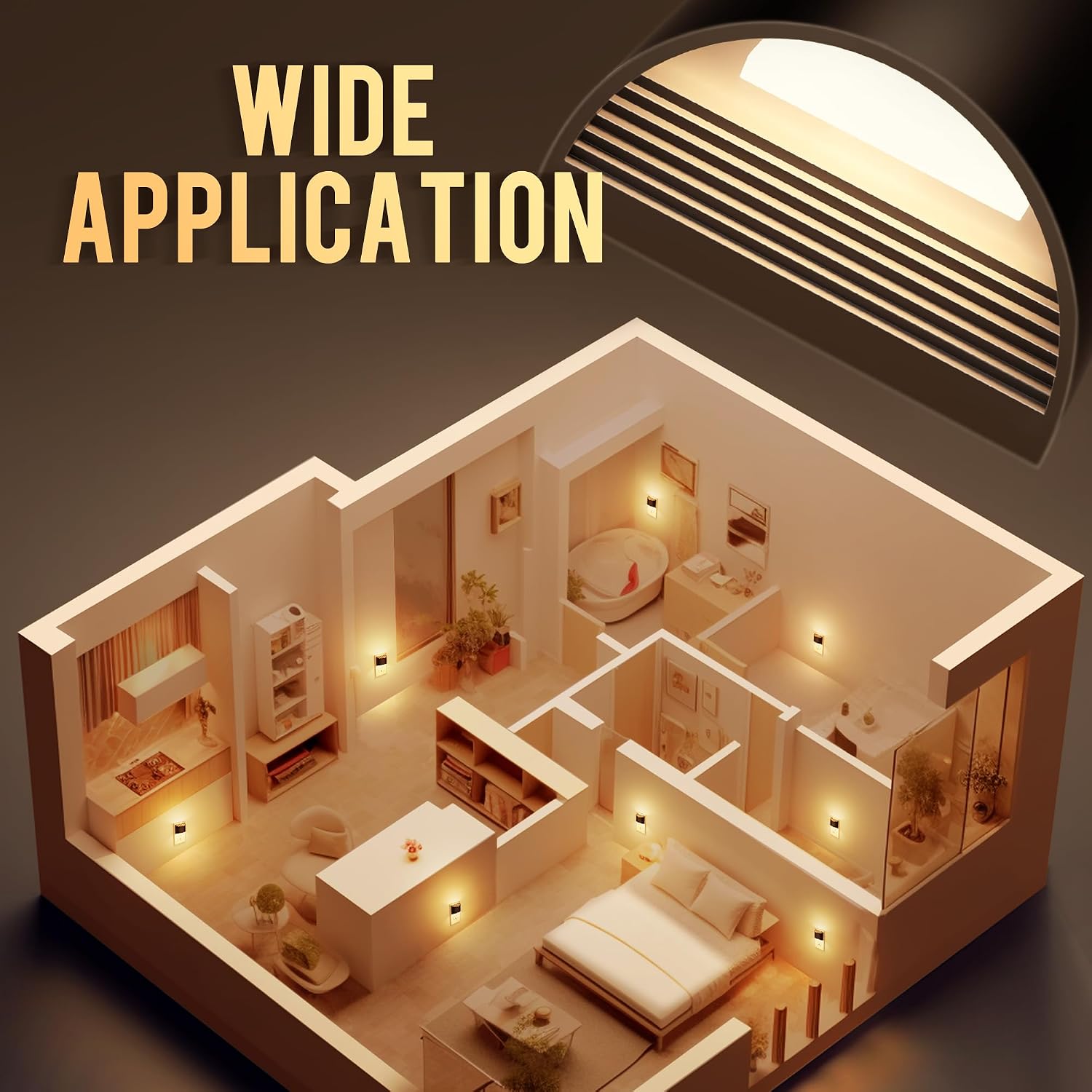 LED Night Light[2 Pack]