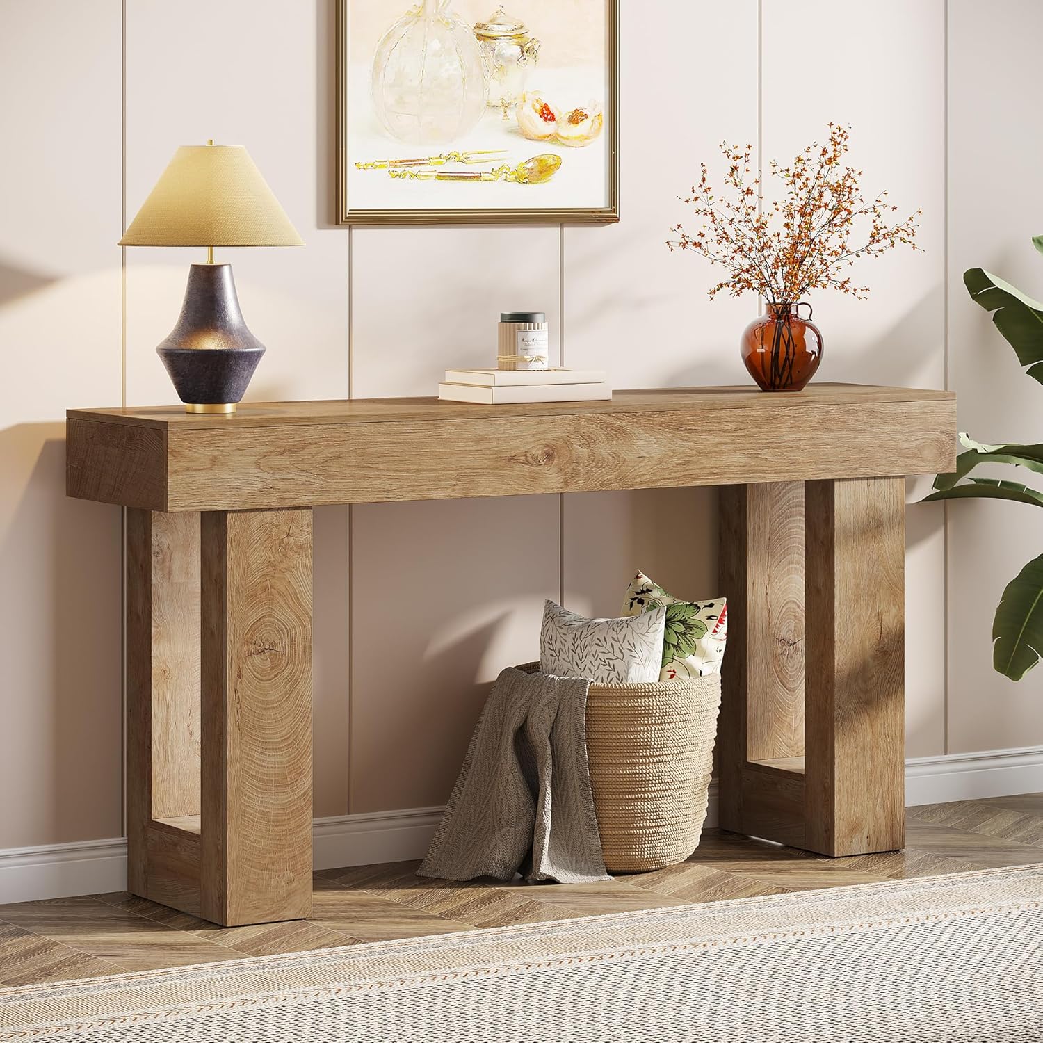 63-Inch Long Console Table