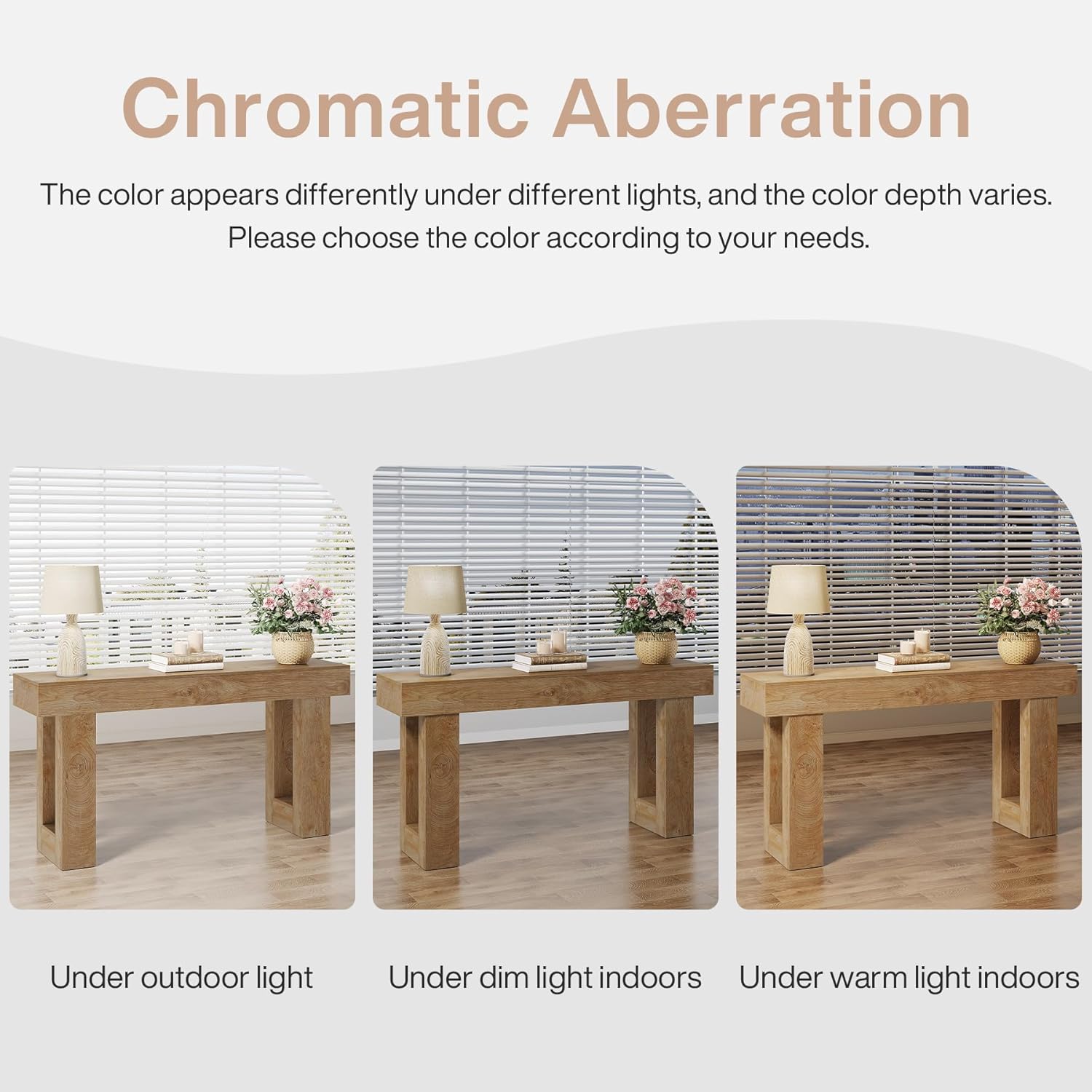 63-Inch Long Console Table