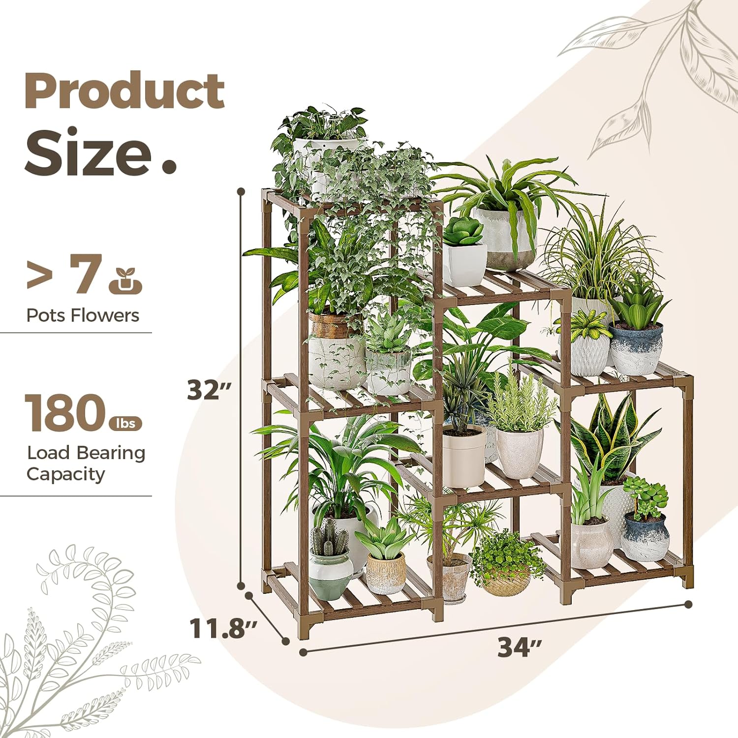 Plant Stand Indoor Plant Shelf