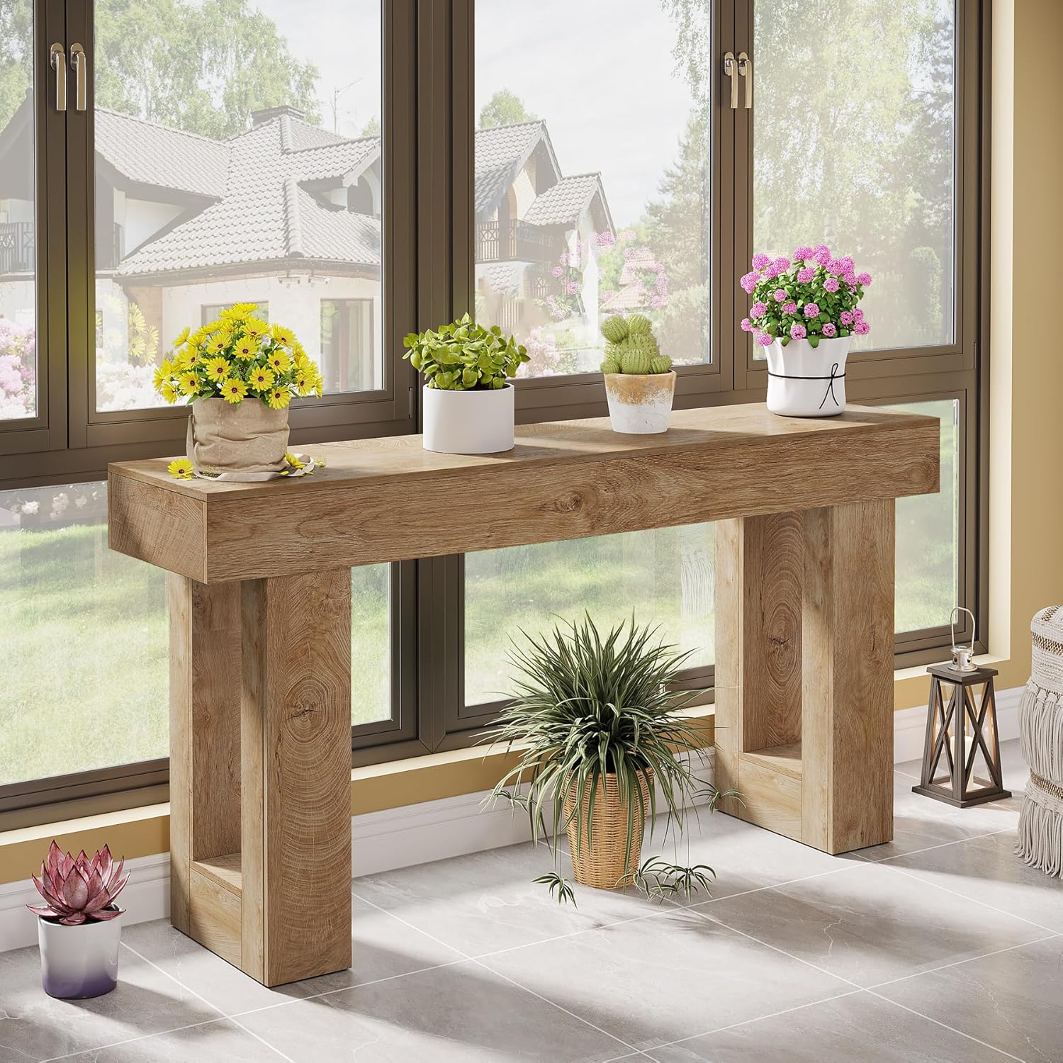 63-Inch Long Console Table
