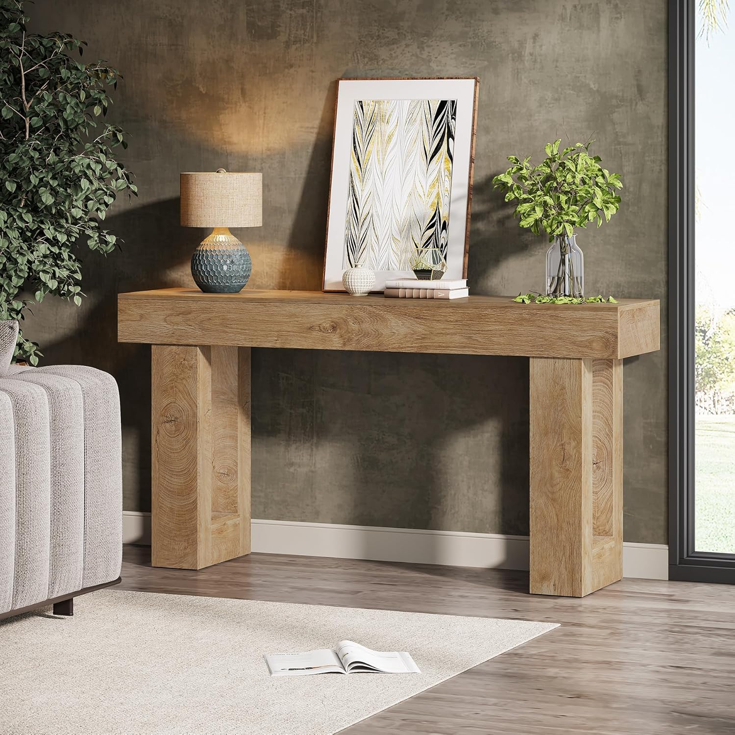 63-Inch Long Console Table